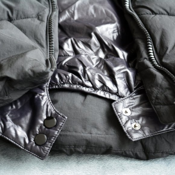 Zara Quilted Jacket with Pockets in Black - Picture 4 of 13